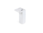 Piedino ABS Quadro Smartfeet 1 Regolabile Bianco mm.100h  | Emuca